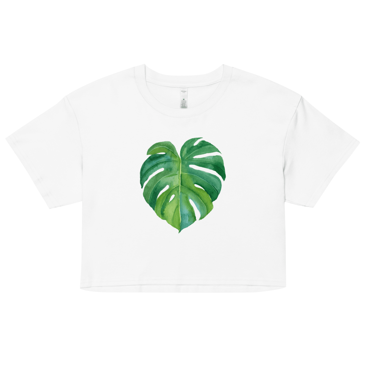 Leafy Monstera Crop Top - Polychrome Goods 🍊