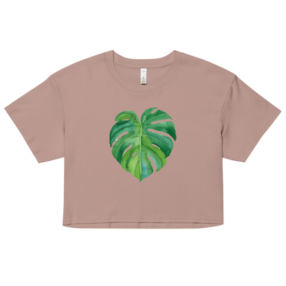 Leafy Monstera Crop Top - Polychrome Goods 🍊