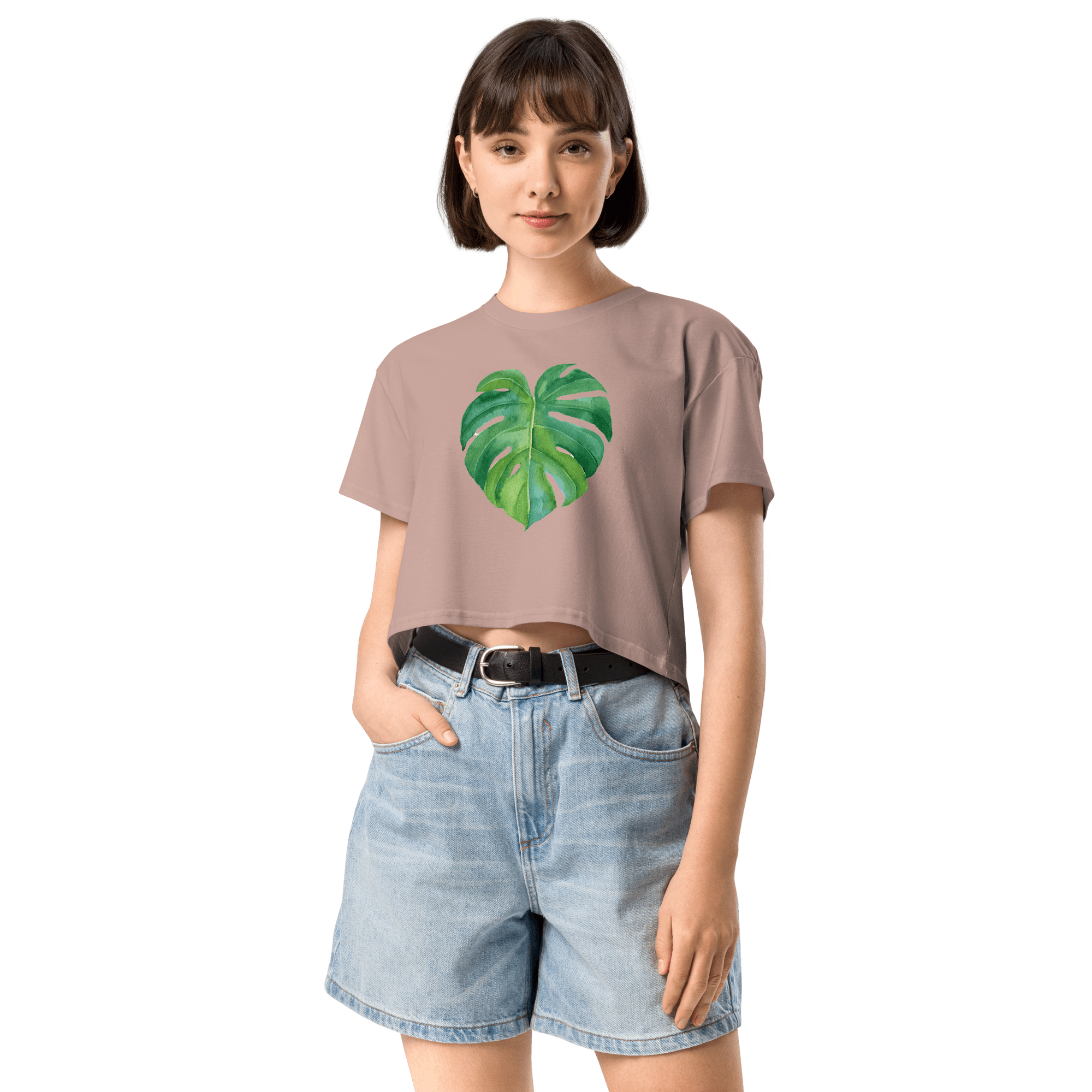 Leafy Monstera Crop Top - Polychrome Goods 🍊