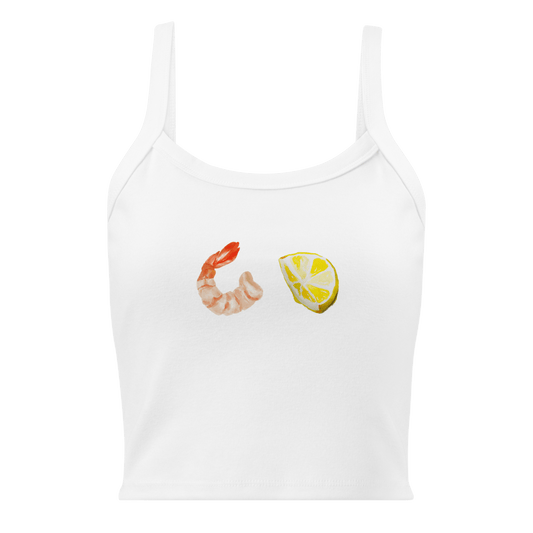 Lemon & Shrimp 🦐🍋 Tank Top - Polychrome Goods 🍊