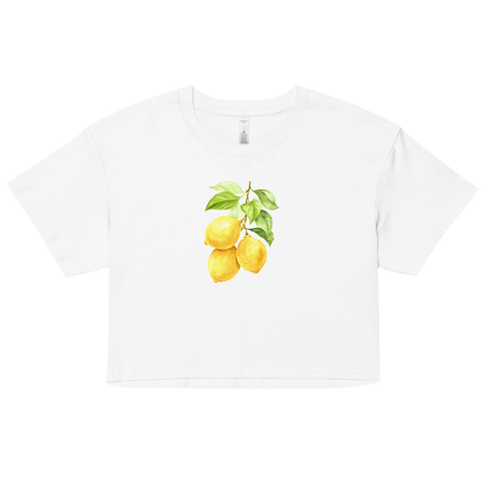 Lemons 🍋 Crop Top - Polychrome Goods 🍊