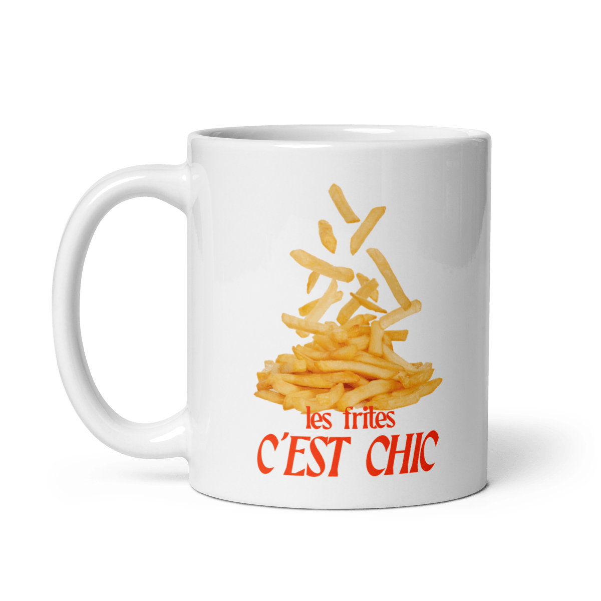 Les Frites, C'est Chic 🍟 Mug - Polychrome Goods 🍊