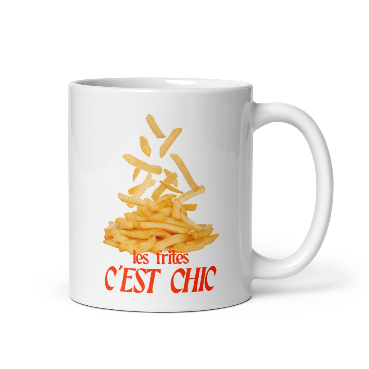 Les Frites, C'est Chic 🍟 Mug - Polychrome Goods 🍊