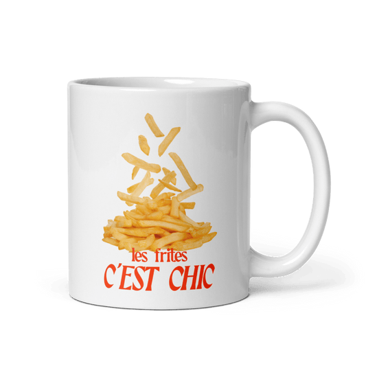 Les Frites, C'est Chic 🍟 Mug - Polychrome Goods 🍊