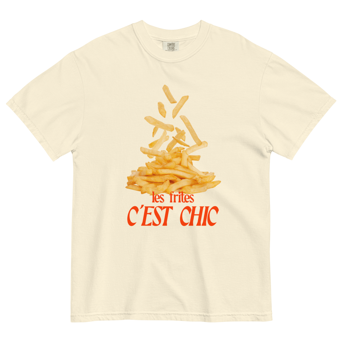 Les Frites, C'est Chic 🍟 Shirt - Polychrome Goods 🍊