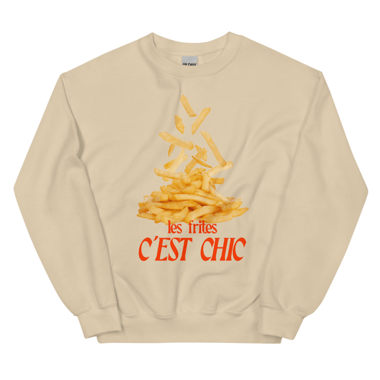 Les Frites, C'est Chic 🍟 Sweatshirt - Polychrome Goods 🍊