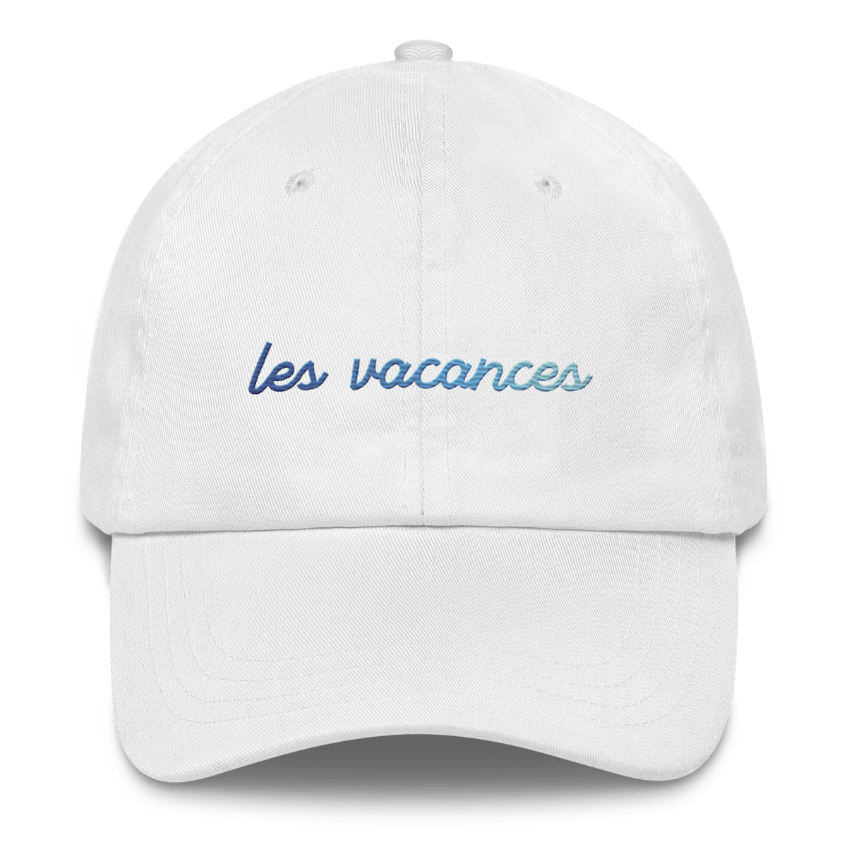 Les Vacances Gradient Embroidered Hat - Polychrome Goods 🍊