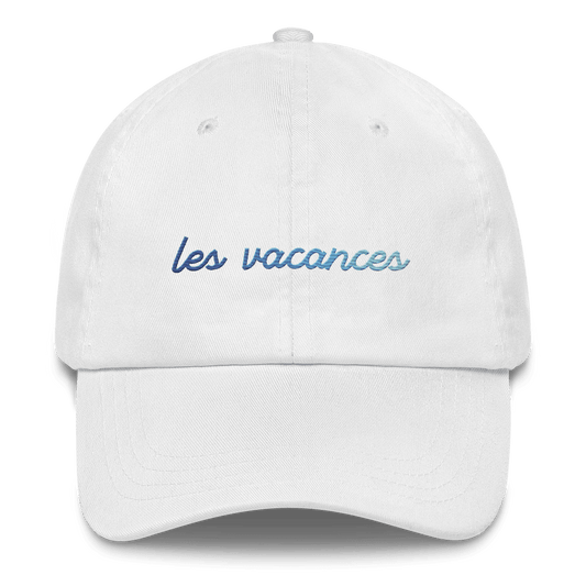 Les Vacances Gradient Embroidered Hat - Polychrome Goods 🍊