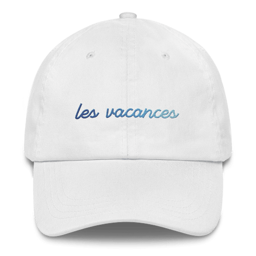 Les Vacances Gradient Embroidered Hat