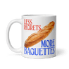 Less Regrets, More Baguettes Mug - Polychrome Goods 🍊