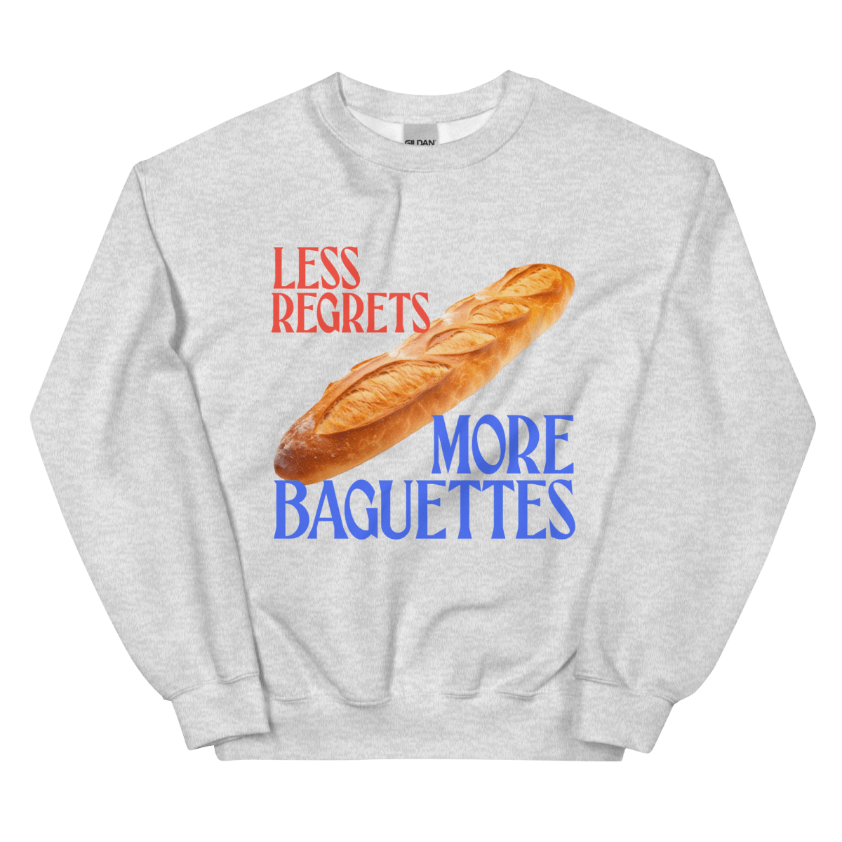 More Baguettes on Yellow Tee Shirt