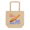 Less Regrets, More Baguettes Tote Bag - Polychrome Goods 🍊