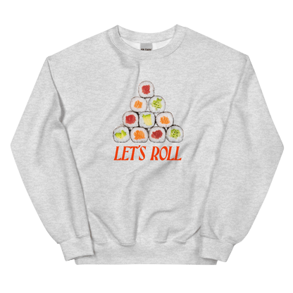 Let's Roll Sushi Sweatshirt 🍣🤘 - Polychrome Goods 🍊