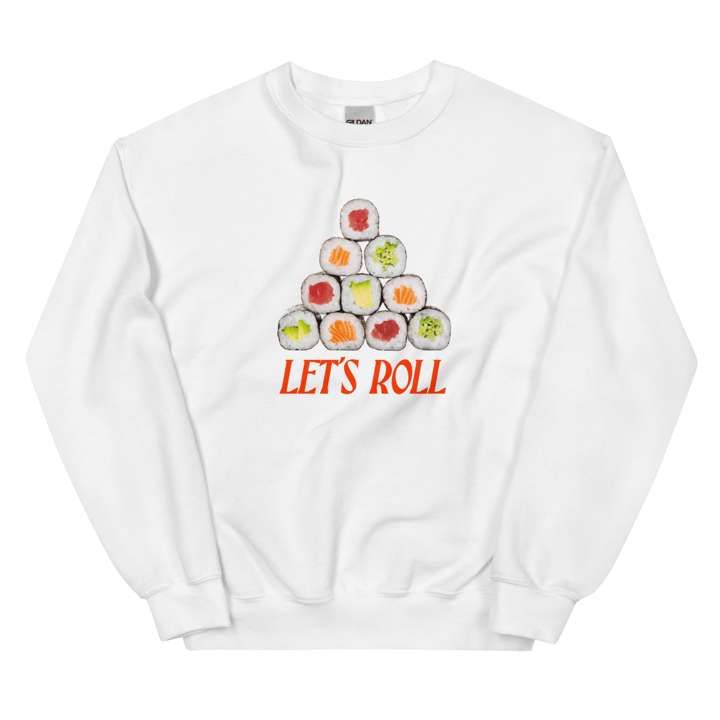 Let's Roll Sushi Sweatshirt 🍣🤘 - Polychrome Goods 🍊
