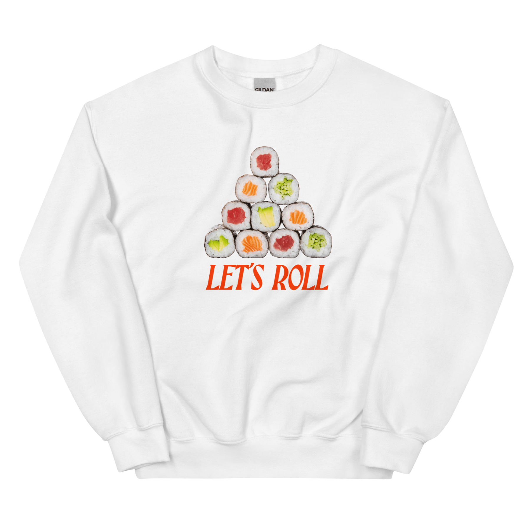 Let's Roll Sushi Sweatshirt 🍣🤘 - Polychrome Goods 🍊