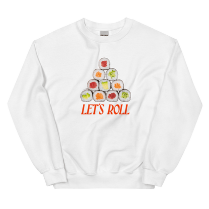 Let's Roll Sushi Sweatshirt 🍣🤘 - Polychrome Goods 🍊