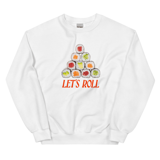 Let's Roll Sushi Sweatshirt 🍣🤘 - Polychrome Goods 🍊