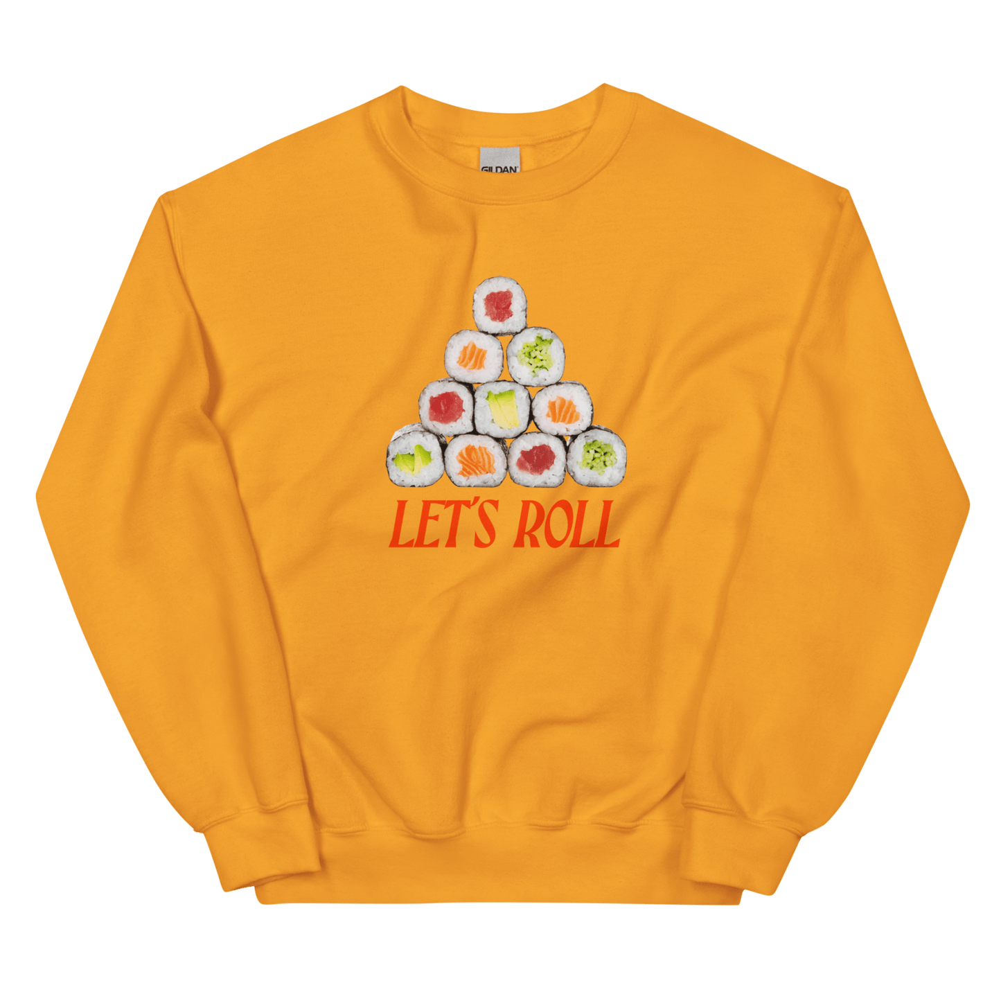 Let's Roll Sushi Sweatshirt 🍣🤘 - Polychrome Goods 🍊