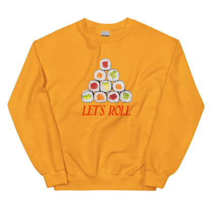 Let's Roll Sushi Sweatshirt 🍣🤘 - Polychrome Goods 🍊