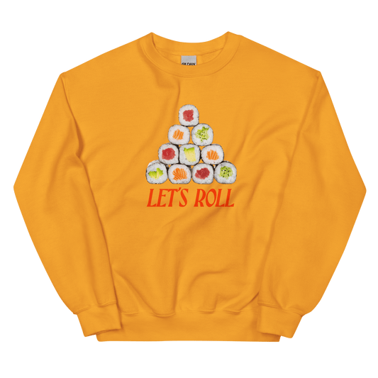 Let's Roll Sushi Sweatshirt 🍣🤘 - Polychrome Goods 🍊