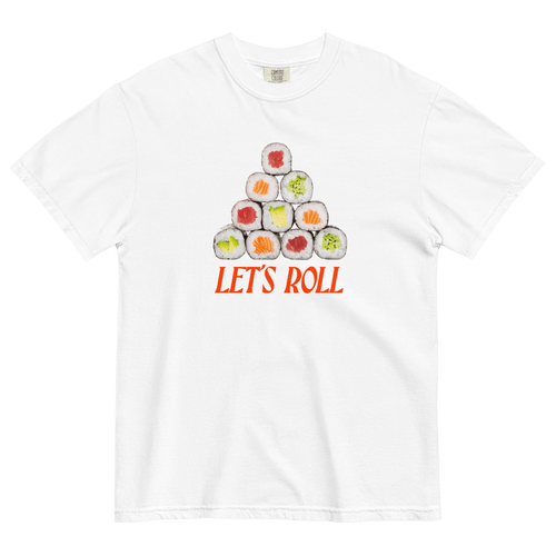 Let's Roll Sushi T-Shirt 🍣🤘