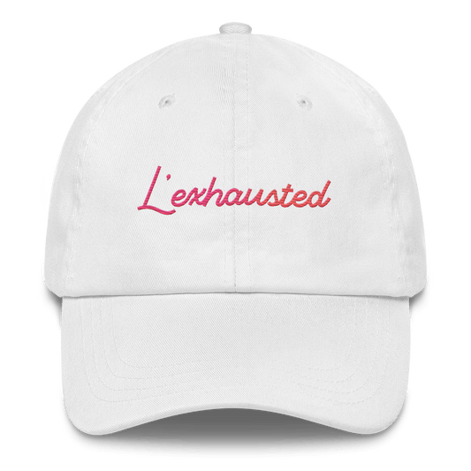 L'exhausted Gradient Embroidered Hat - Polychrome Goods 🍊