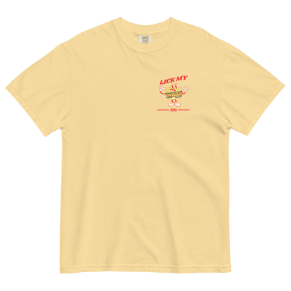 Lick My Buns Print T-shirt - Polychrome Goods 🍊