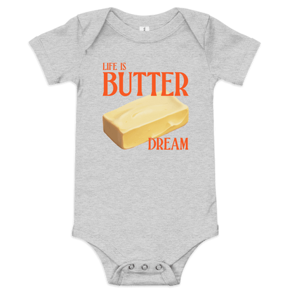 Life Is Butter Dream Baby Onesie - Polychrome Goods 🍊