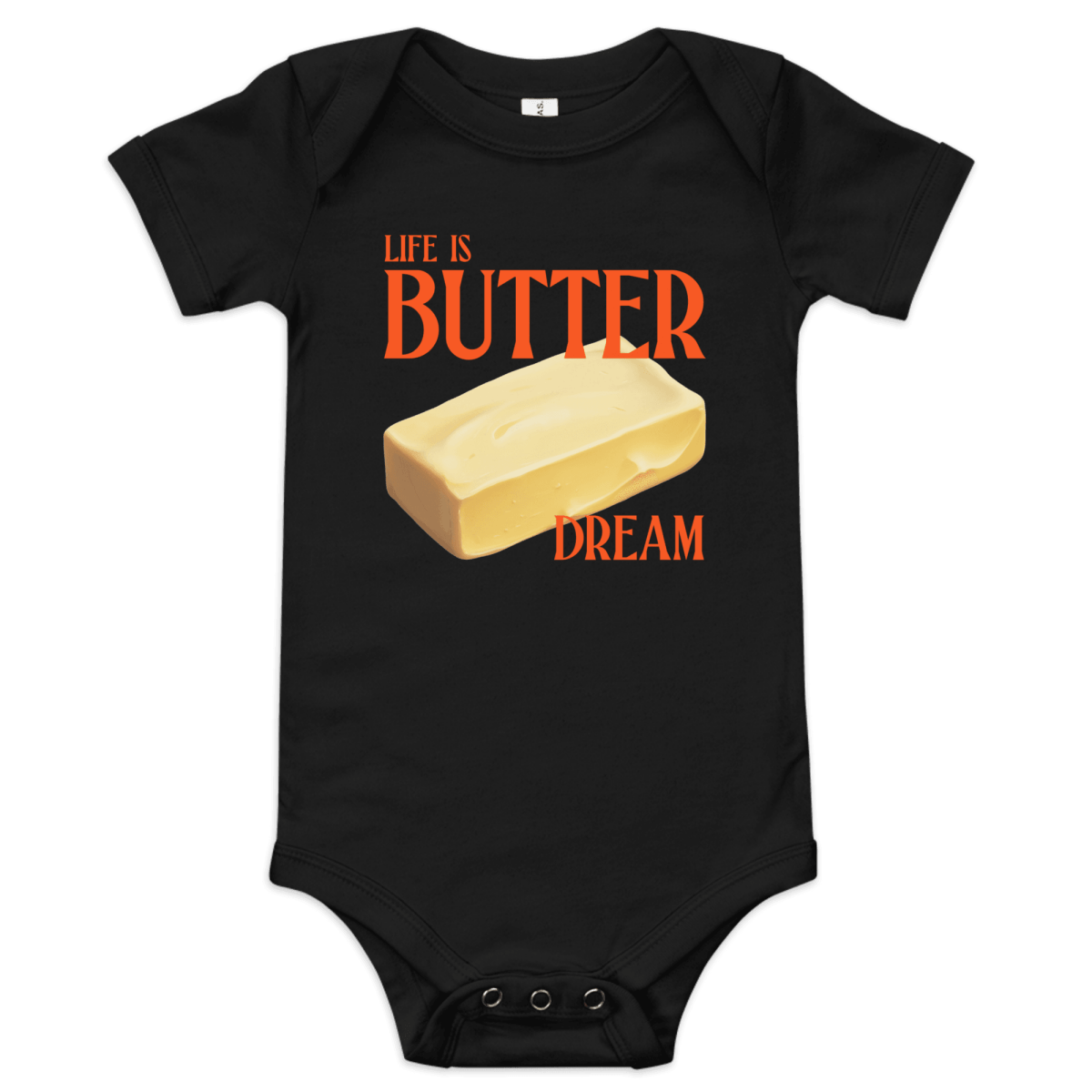 Life Is Butter Dream Baby Onesie - Polychrome Goods 🍊