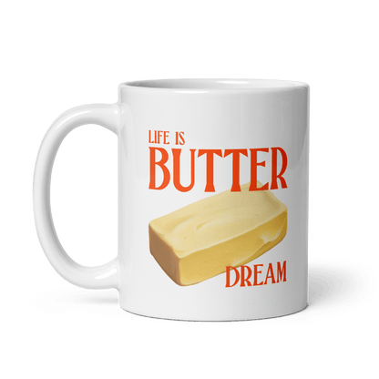 Life is Butter Dream Mug - Polychrome Goods 🍊