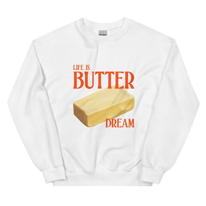 Life is Butter Dream Sweatshirt - Polychrome Goods 🍊