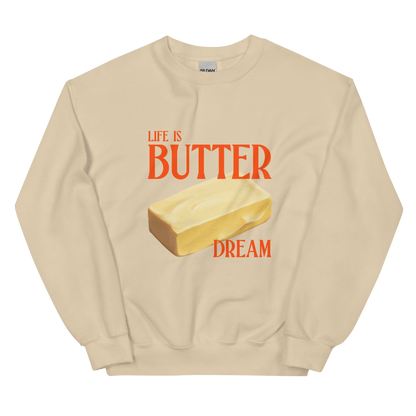 Life is Butter Dream Sweatshirt - Polychrome Goods 🍊