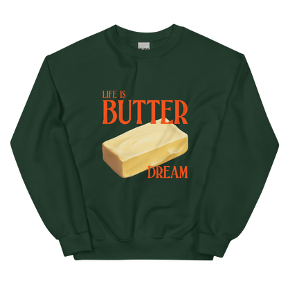 Life is Butter Dream Sweatshirt - Polychrome Goods 🍊