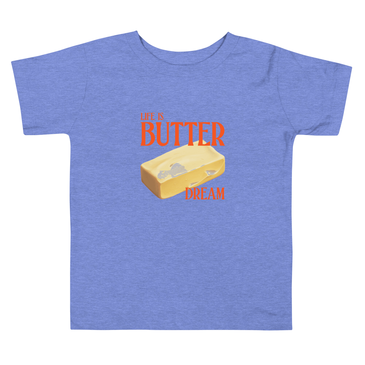 Life Is Butter Dream Toddler Short Sleeve Tee - Polychrome Goods 🍊