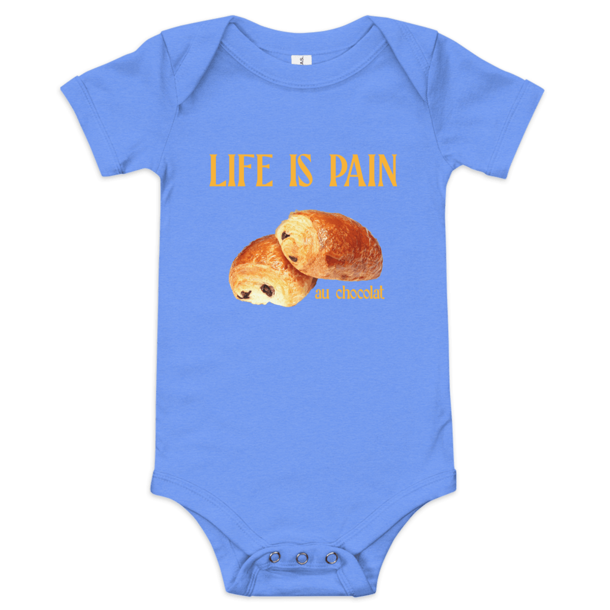 Life is Pain (au chocolat) Baby Onesie - Polychrome Goods 🍊