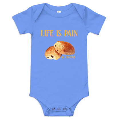 Life is Pain (au chocolat) Baby Onesie - Polychrome Goods 🍊