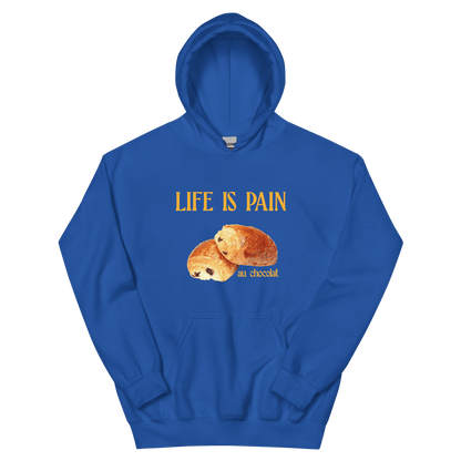 Life is Pain (au chocolat) Hoodie - Polychrome Goods 🍊