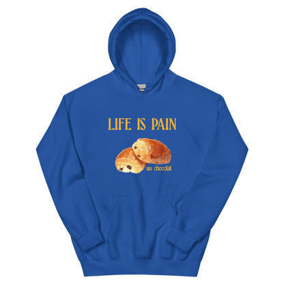 Life is Pain (au chocolat) Hoodie - Polychrome Goods 🍊