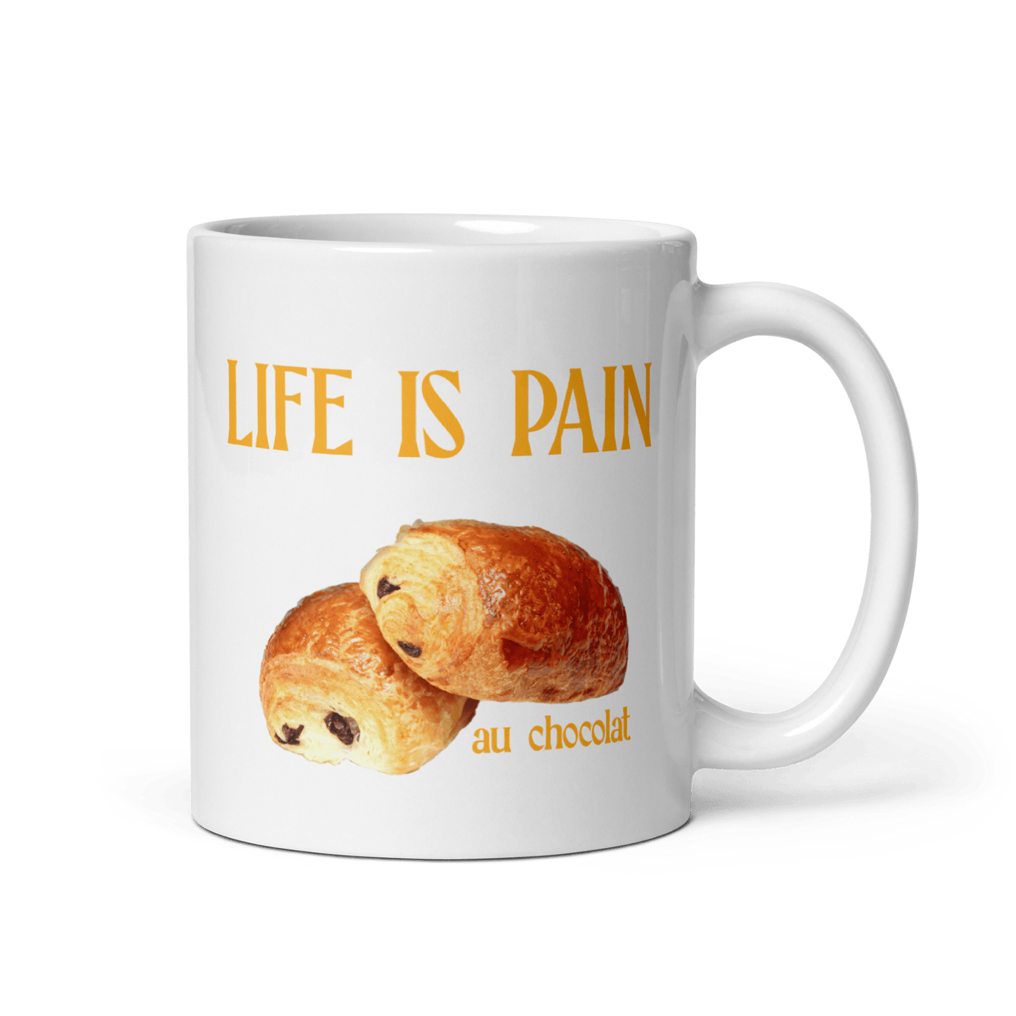 Life is Pain (au chocolat) Mug - Polychrome Goods
