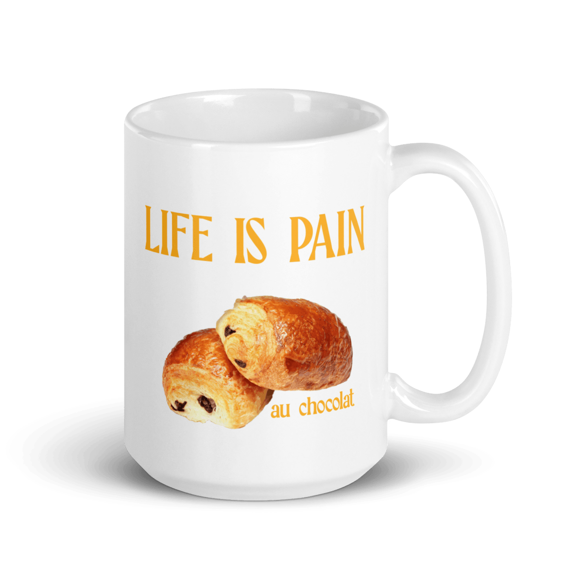 Life is Pain (au chocolat) Mug - Polychrome Goods 🍊