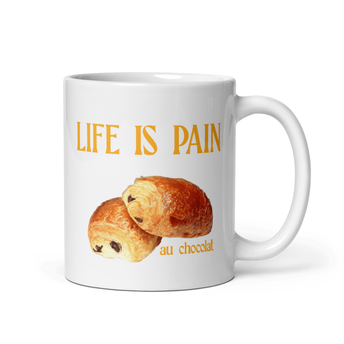 Life is Pain (au chocolat) Mug - Polychrome Goods 🍊