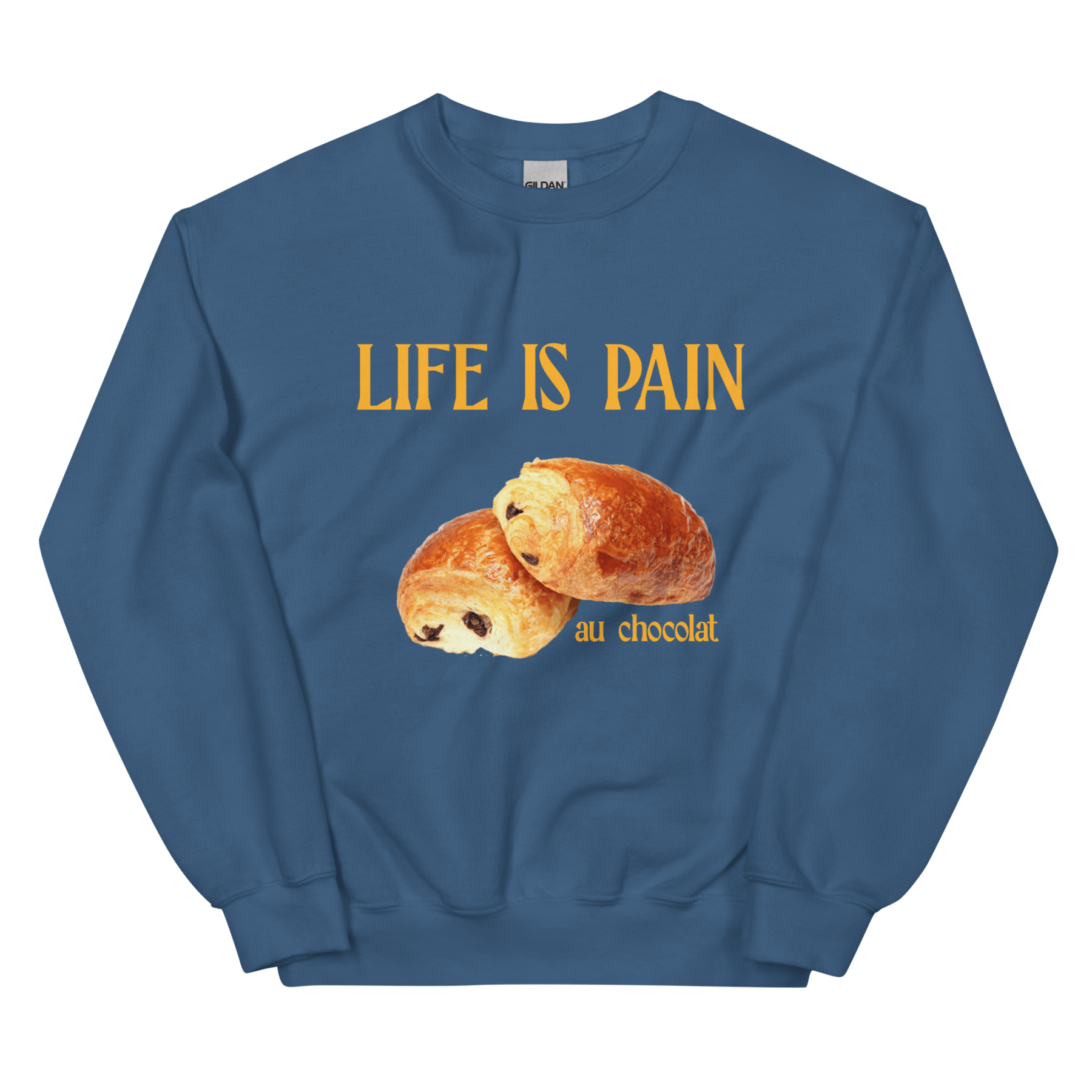 Life is Pain Sweatshirt Unique Style by Polychrome