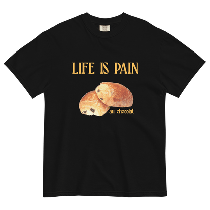 Life is Pain (au chocolat) T-shirt - Polychrome Goods 🍊