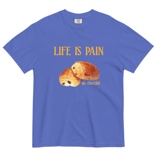 Life is Pain (au chocolat) T-shirt - Polychrome Goods 🍊