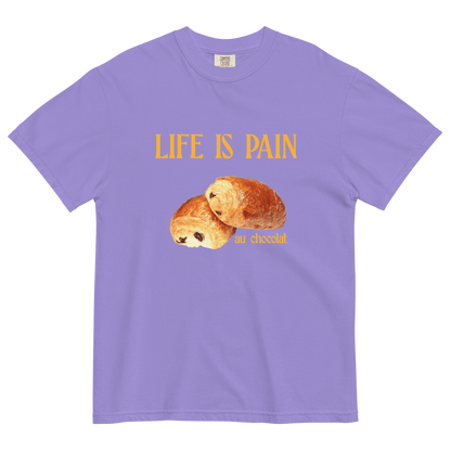 Life is Pain (au chocolat) T-shirt - Polychrome Goods 🍊