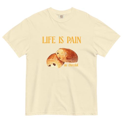 T-shirt La vie est douleur (au chocolat)