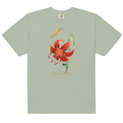 Lilium Lancifolium Tiger Lily Flower Shirt - Polychrome Goods 🍊