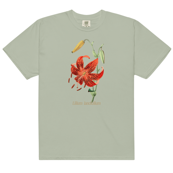 Lilium Lancifolium Tiger Lily Flower Shirt – Polychrome Goods