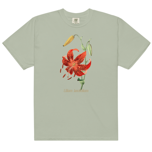 Lilium Lancifolium Tiger Lily Flower Shirt