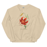 Lilium Lancifolium Tiger Lily Flower Sweatshirt - Polychrome Goods 🍊